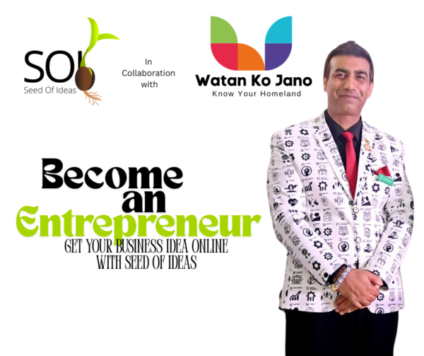 Become an Entrepreneur: Get Your Business Idea Online with Seed of Ideas by Dr. Bilal Ahmad Bhat
